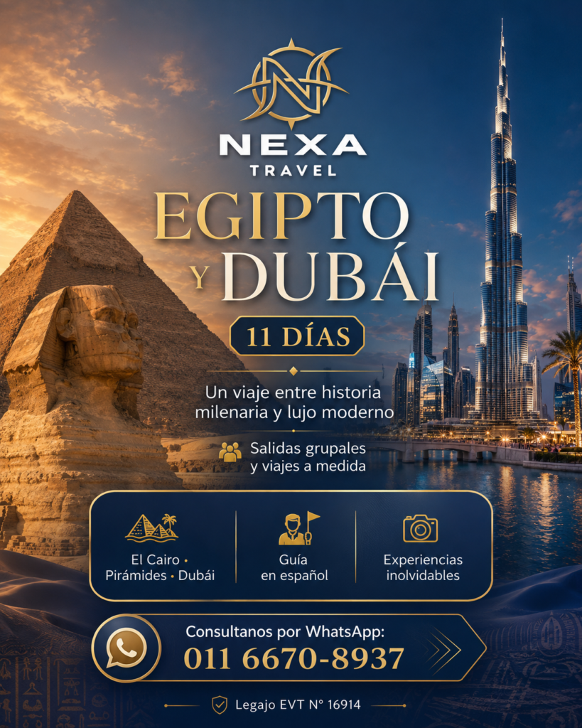 MEGA OFERTA EGIPTO Y DUBAI