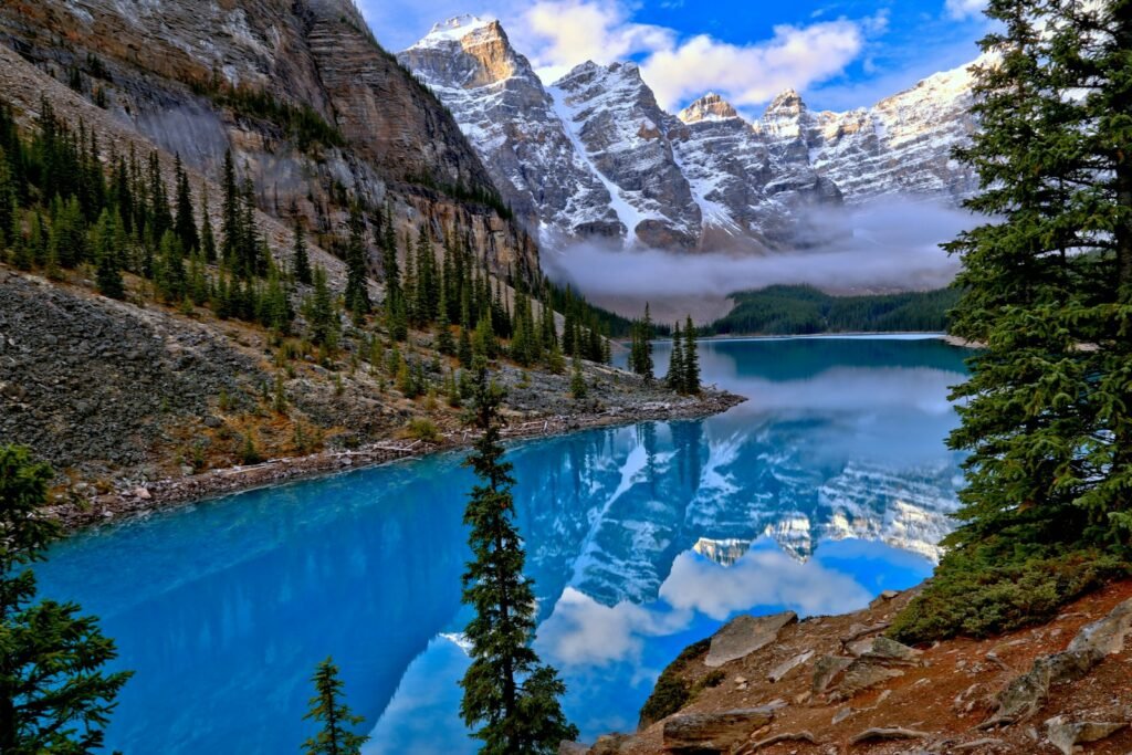 Lago Moraine, Canadá